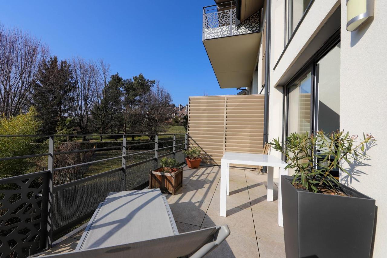 Les Choucas - Appartement Duplex Lumineux Avec Parking Annecy Exterior foto